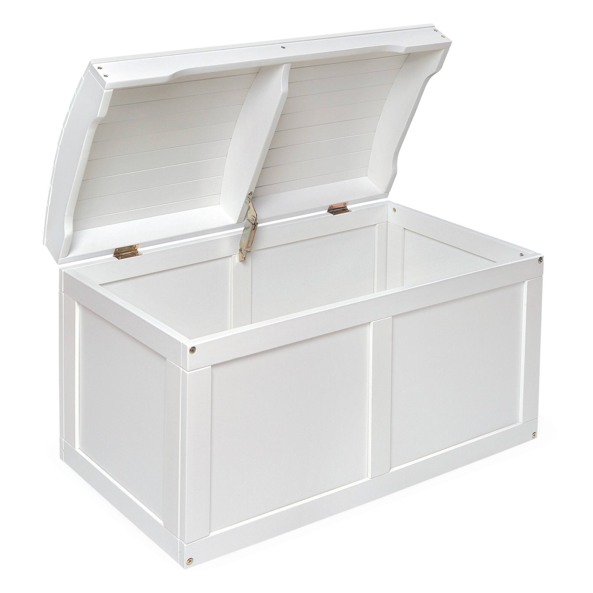 Badger Basket Hardwood Barrel Top Toy Chest
